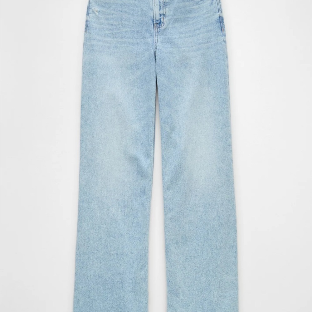American Eagle Dreamy Drape wide legged jeans - Picture 7 of 9